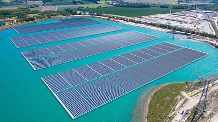 Some countries could meet their total electricity needs from floating solar panels